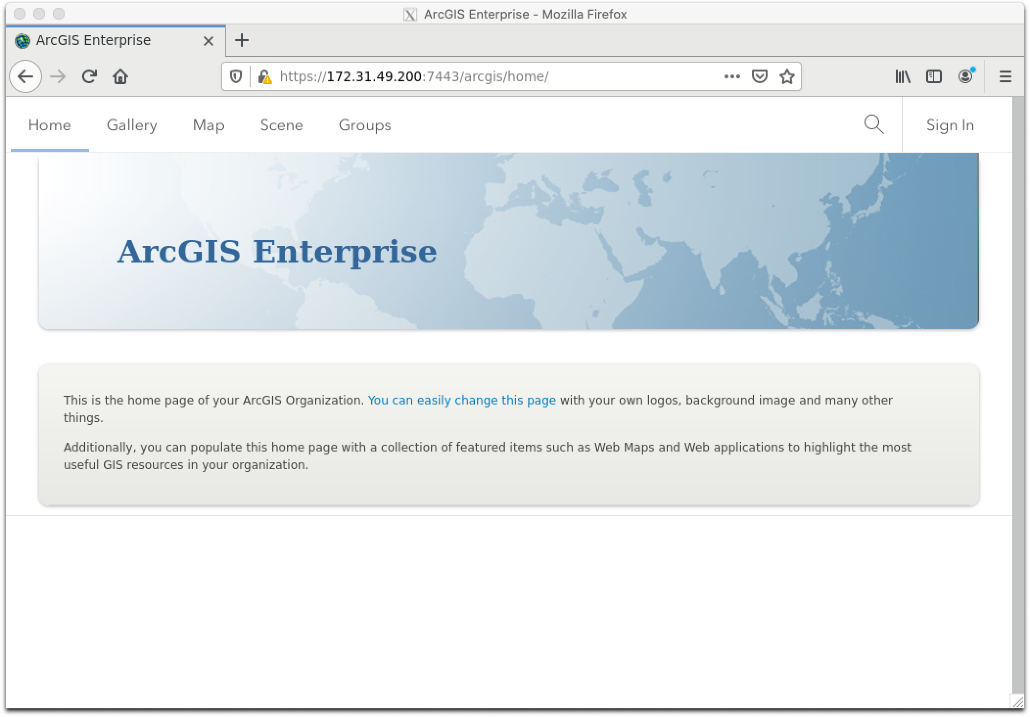 Install ArcGIS Linux Portal on AWS - Systematic Data ...