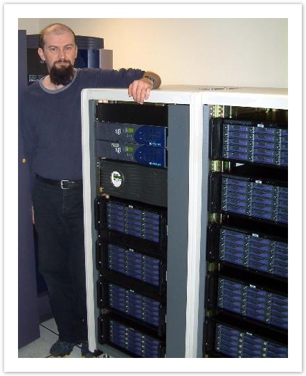 40TB of OnEarth imagery storage in 2003